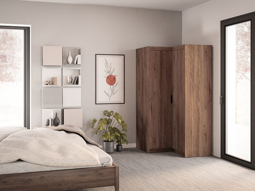 Ormar za garderobu Elanor V (hrast lefkas)