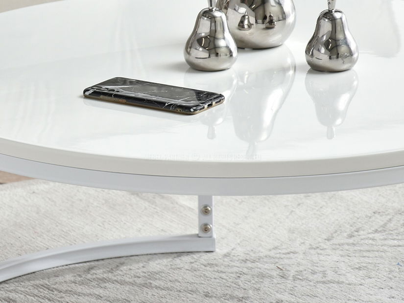 Konferenčný stolík Kolja Stolik Xl (biela)