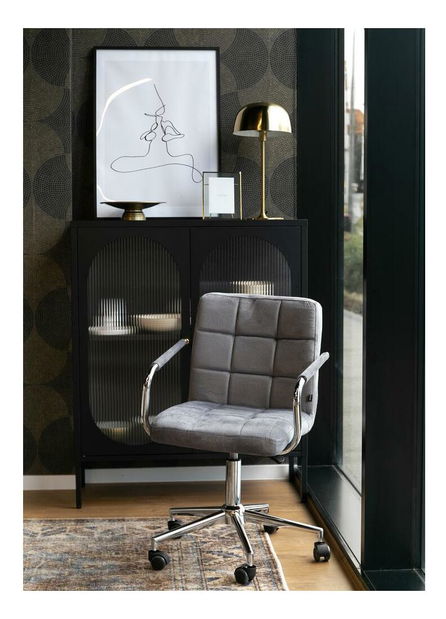 Irodai szék Seattle (szürke + ezüst)