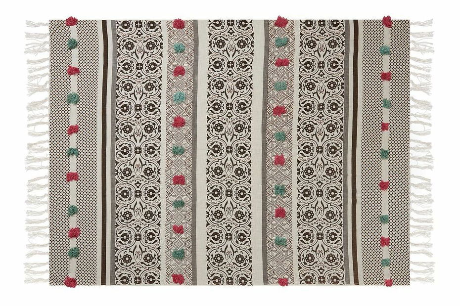 Deka 130 x 180 cm Chiza (hnedá)