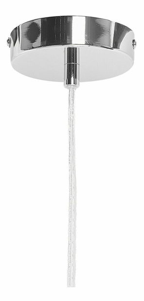 Závesná lampa Iskandar (strieborná)