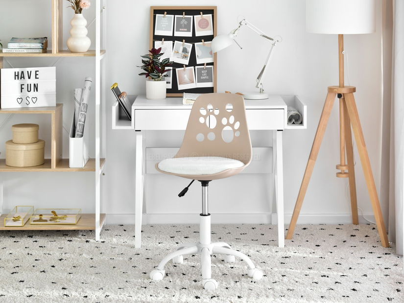 Detská stolička Footy (béžová + biela)