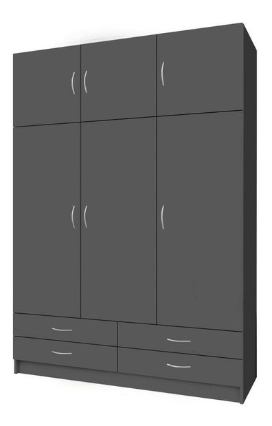 Ruhásszekrény Granulados (grafit) 