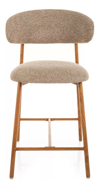 Barová stolička Elteron H 2 (dub + cappuccino)