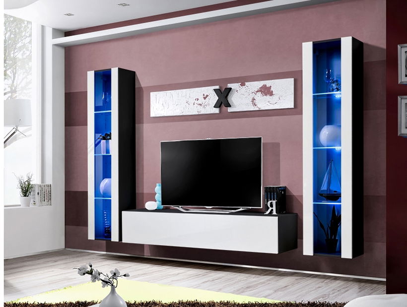 Obývacia stena Alysha 25 ZW AI A2 (s osvetlením)