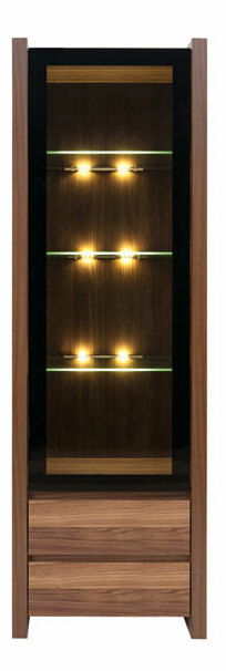 Vitrína BRW Venom REG1W2S