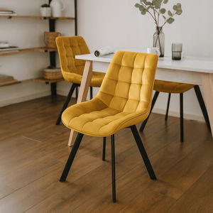 Jedálenská stolička Roprodocun (horčicová) 