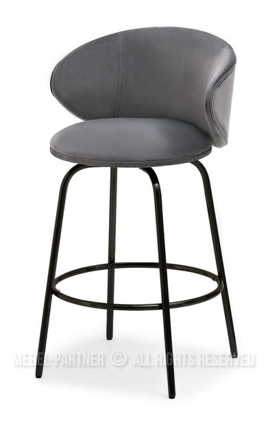 Scaun Jared (grafit + auriu)