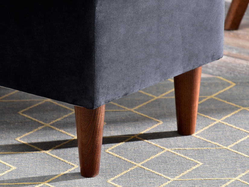 Taburetka Muriera (čierna)