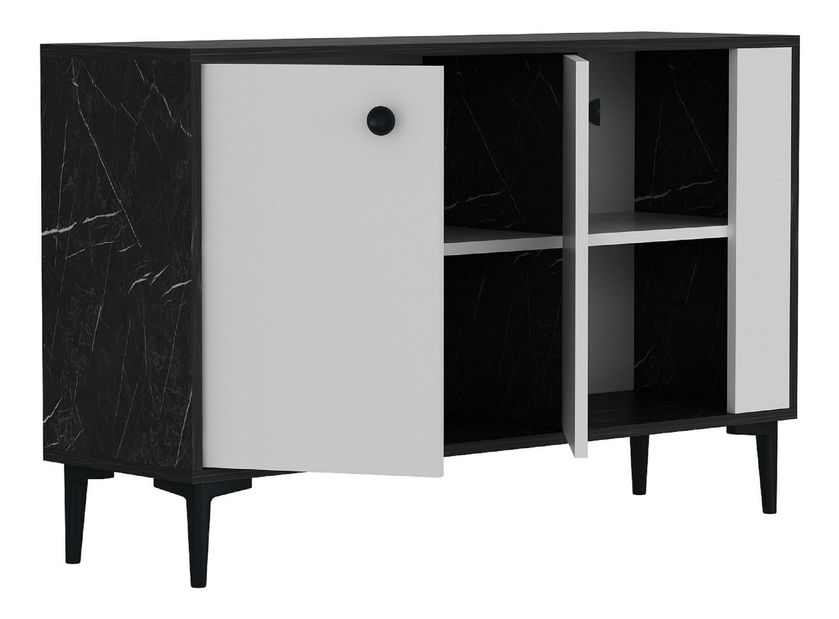 Skrinka Samove 2 (čierna + biela) 