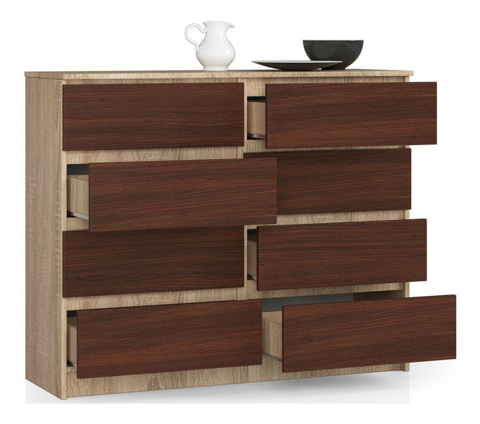 Komód Kohen (szonoma tölgy + wenge)