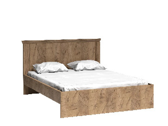 Manželská posteľ 160 cm Atena 05 (s roštom) (craft zlatý)