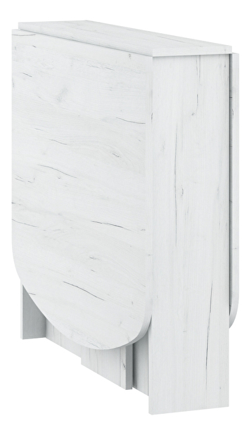 Blagovaonski stol na razvlačenje Elston 2 (craft bijeli) (za 4 do 6 osoba)