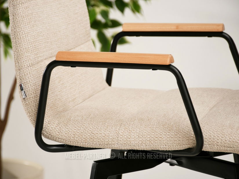 Scaun Henrich (crem + negru)