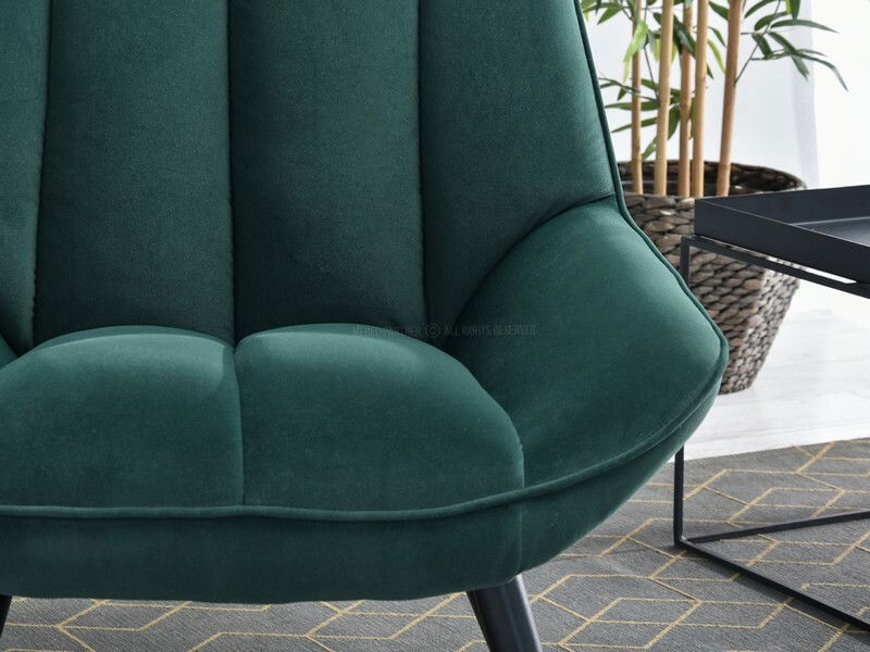 Fotoliu Zolta (verde + negru)