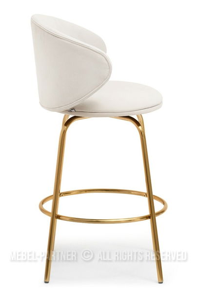 Scaun Jared (crem + auriu) *resigilat