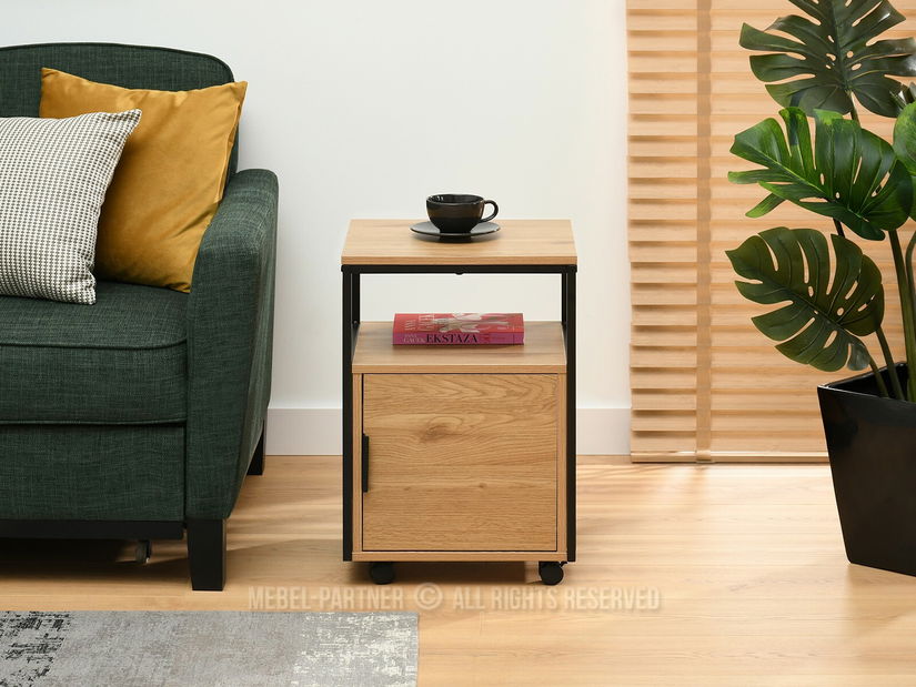 Szekrény Adlo (fekete tölgy + fekete)