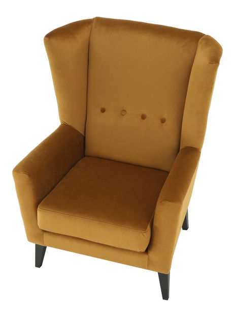 Fotel Rodeza Kronos 01 (Réz + Fekete) 