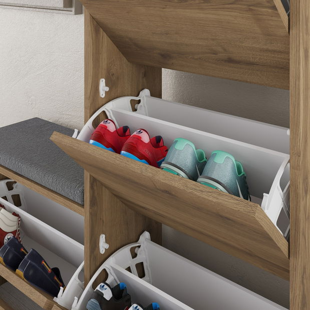 Cipősszekrény Dora (Hiteak)