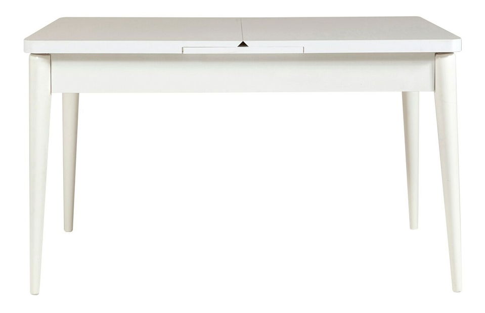 Set mobilier sufragerie Vlasta 2 (alb + bleumarin) albastru) (pentru 6 persoane)