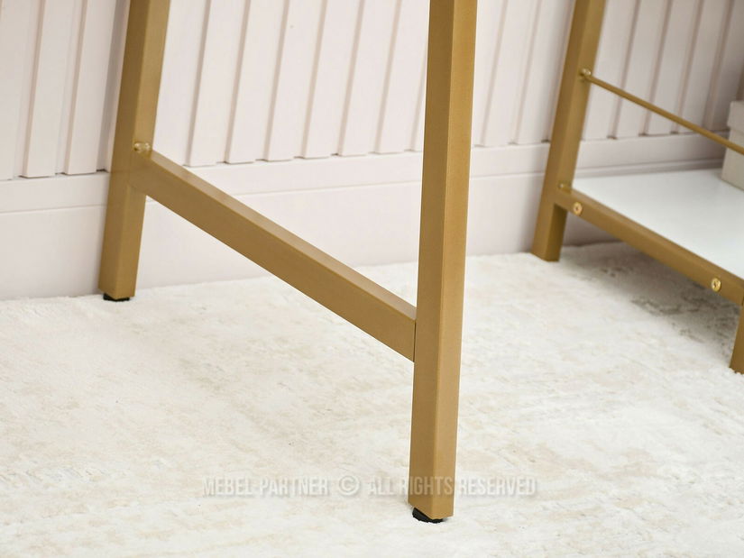 PC stol Norsinimo (bijela + zlatna)