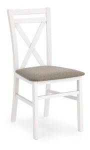 Blagovaonska stolica Delmar bijela (bijela + bež)