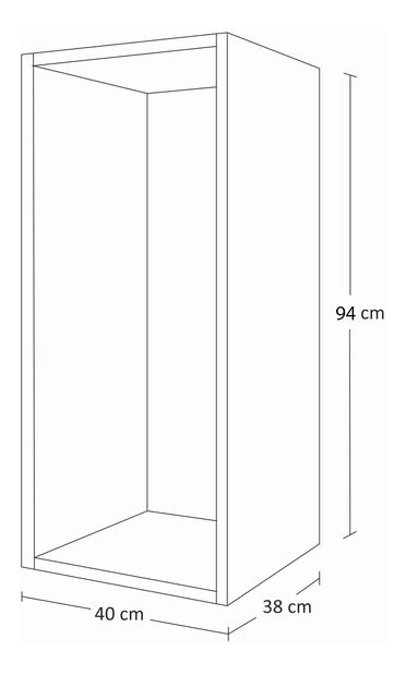 Mobilier living Brefio (alb + alb lucios)