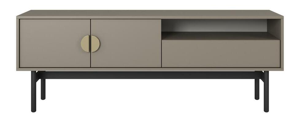 TV ormarić/stolić Stellia S2 (cappuccino + crna)