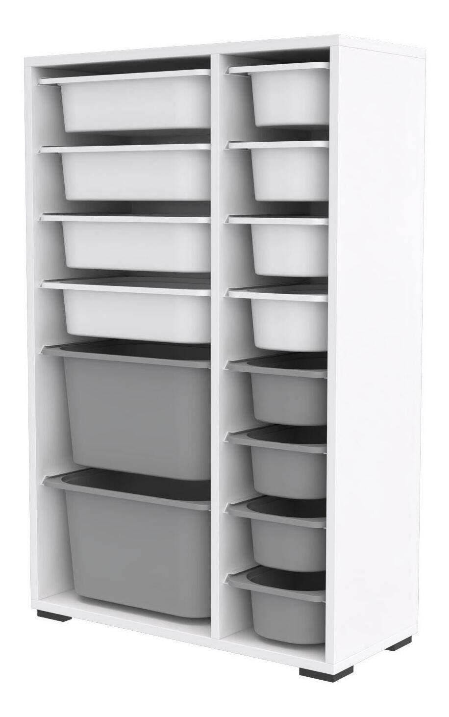 Játékrendszerező Dremonka 7 (fehér + szürke)