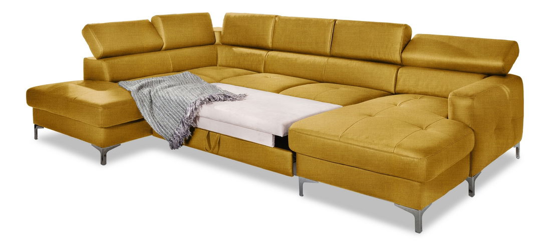 Colțar în formă de U Sammy (Muștar) (D)