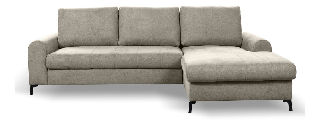 Kutna garnitura Akitu (sivo-smeđa) (D)