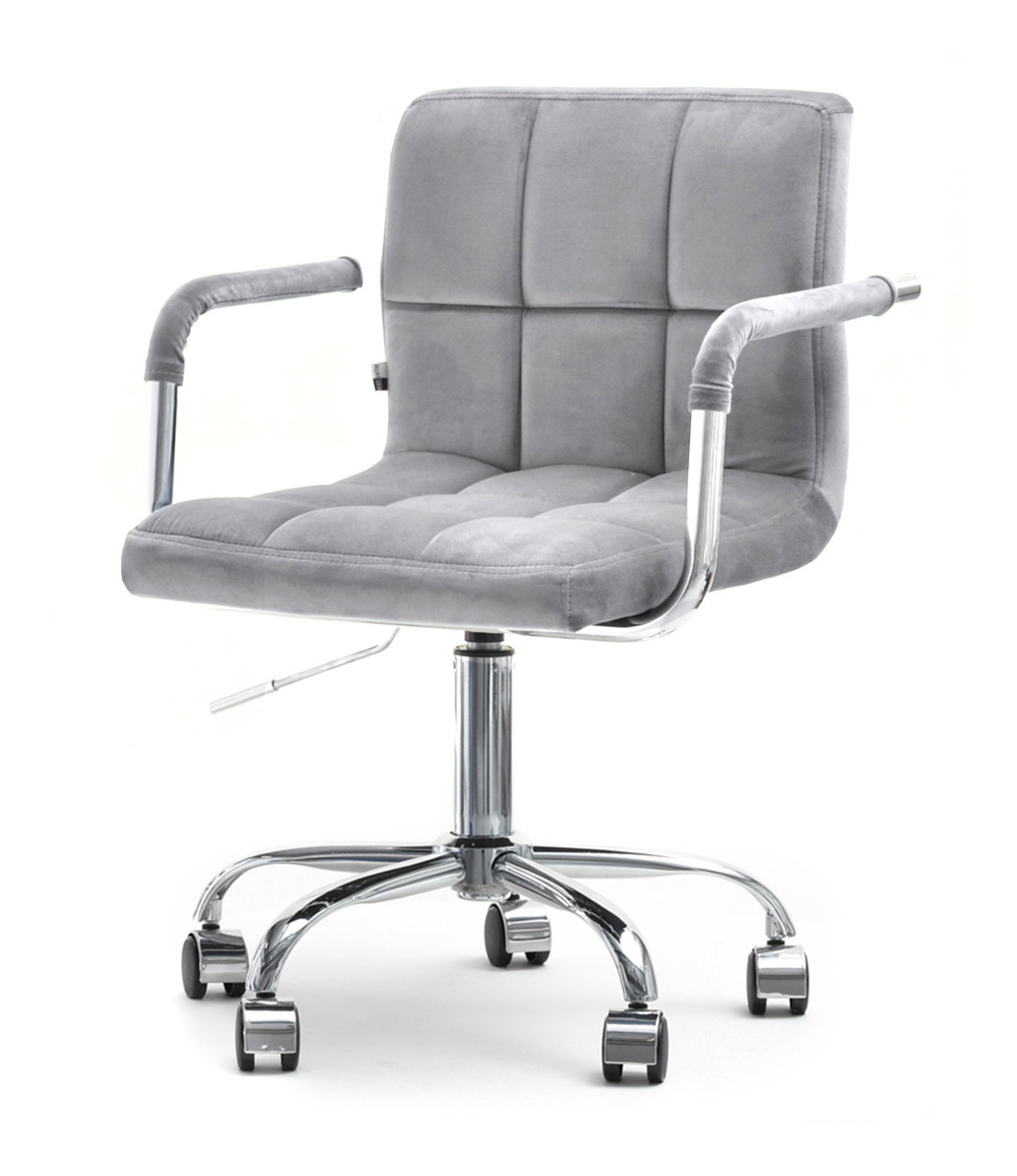 Scaun Elita (gri + crom)