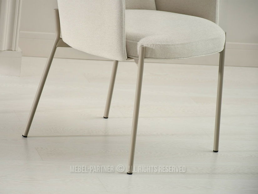 Scaun sufragerie Oficina (crem + gri)