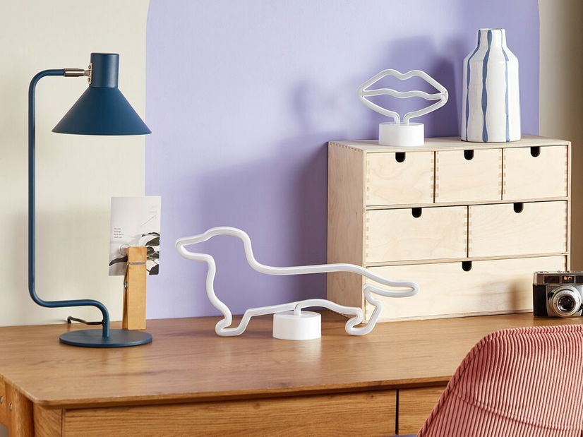 Decorație LED Franca (albastru)