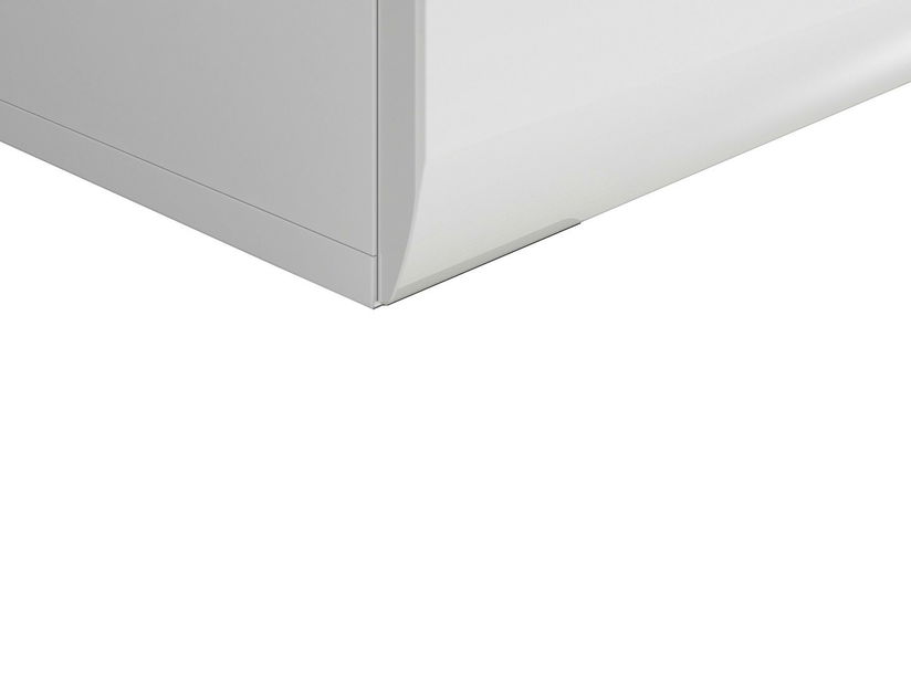 Nočný stolík BRW Azteca Trio KOM2S/4/5 (biela + lesk biely)