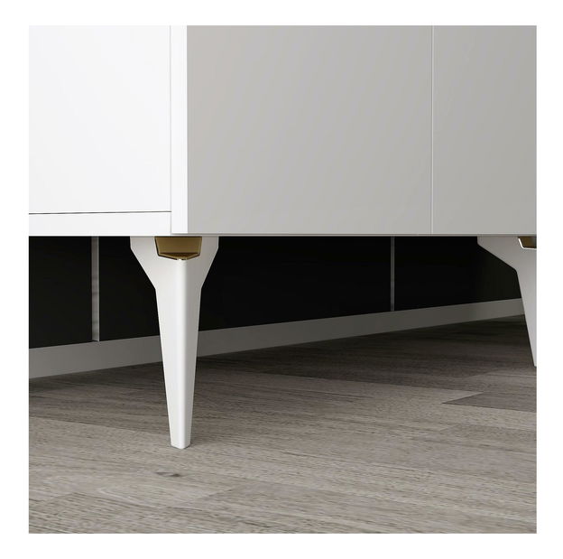 Szekrény Tabivo (fehér + arany) 