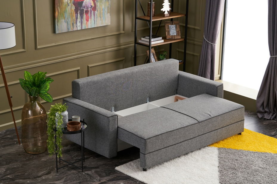 Pohovka trojsedačka Emilie (Sivá)