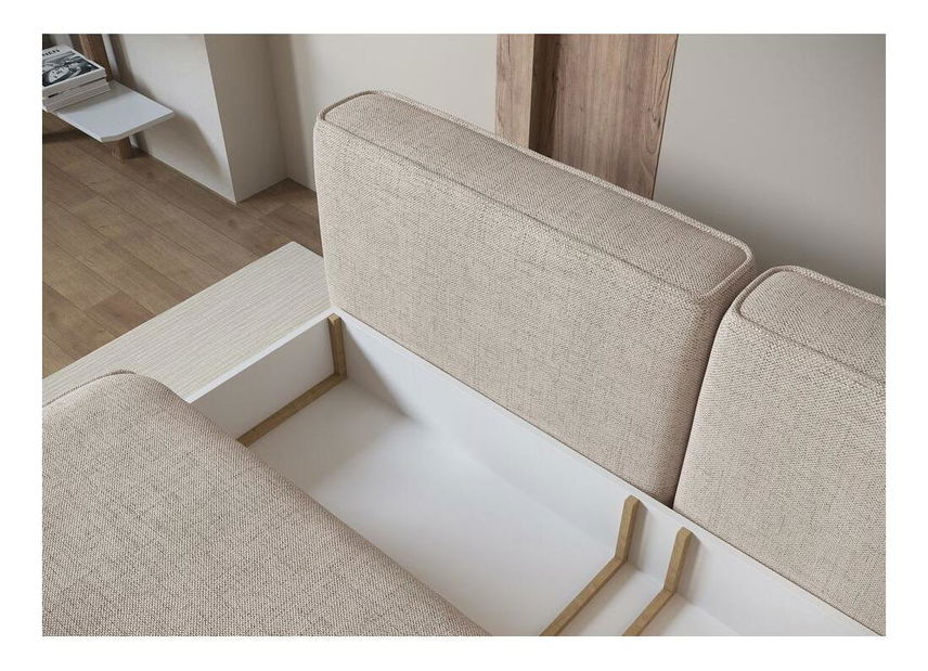 Trosjed Lesanna (svijetlobež + crna)