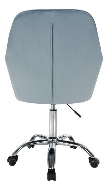 Uredska fotelja Siegen (plava + krom)