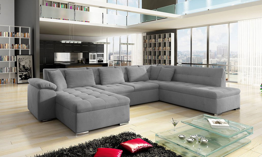 Sarok ülőgarnitúra Talia (sötétzöld)