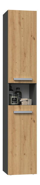 Kúpeľňová skrinka Neltossa 12 (antracit + dub artisan)