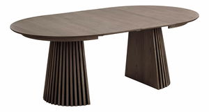 Jedálenský stôl Omirina 5 (tmavohnedá)