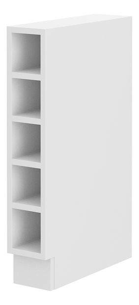 Dolný kuchynský regál Lucid 15 D OTW BB (biela)