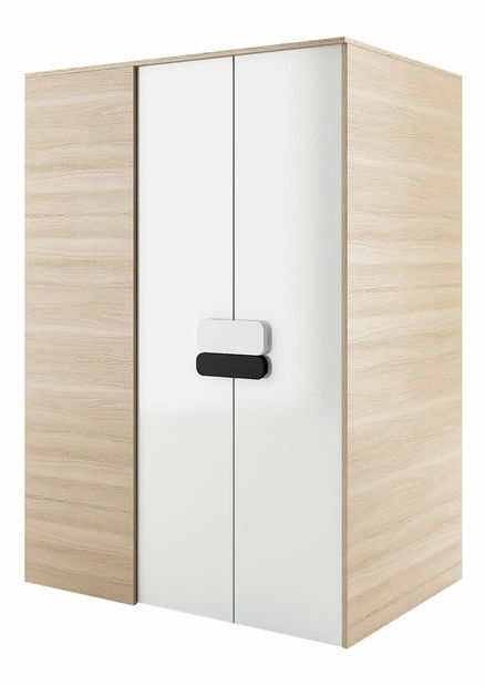 Dulap de colț Pionier PO01 L / P (stejar + antracit)*vânzare