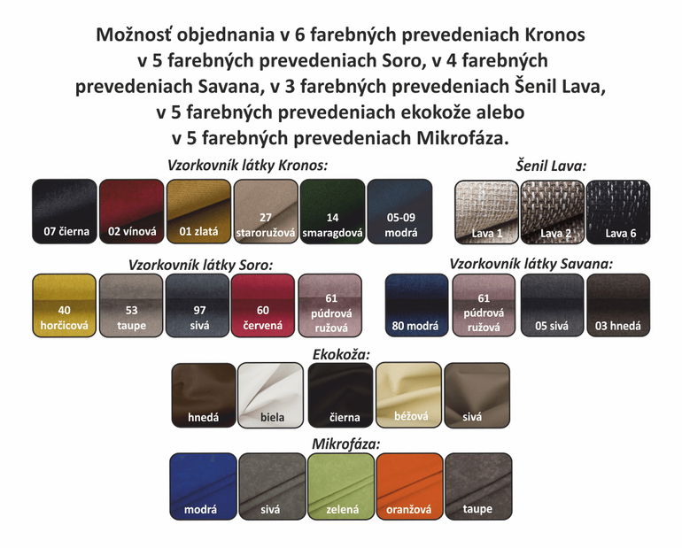 Dvojkreslo Cubali Eko čierna