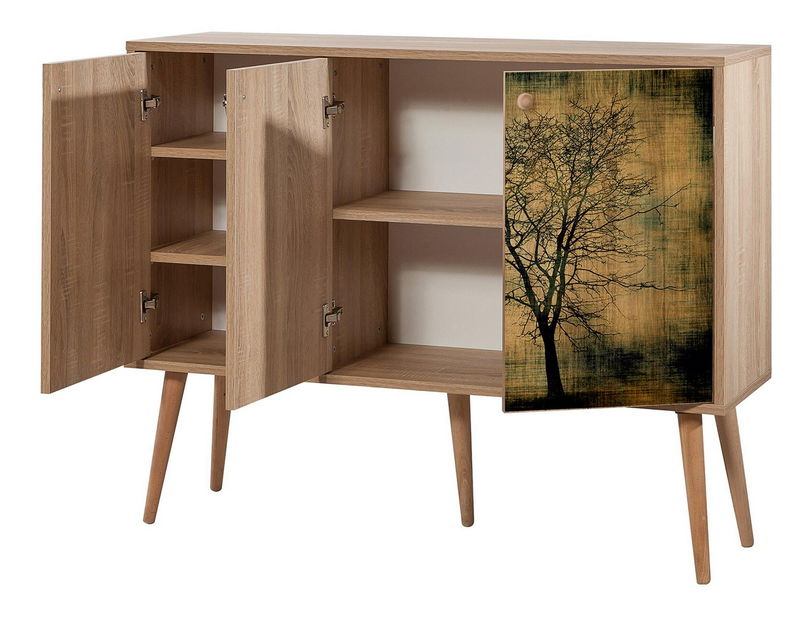 Ormarić Meghan (hrast sonoma)