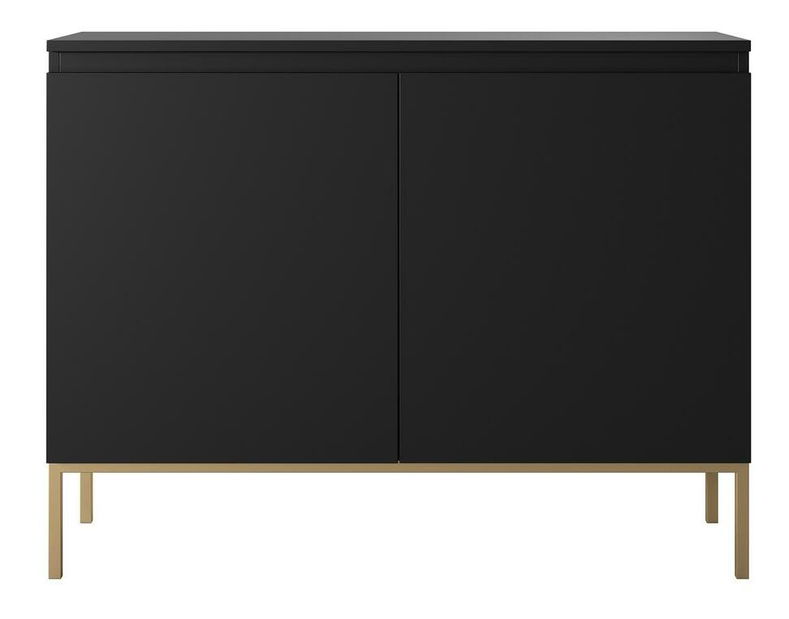 Dulap Bennasi B2 (negru + auriu)