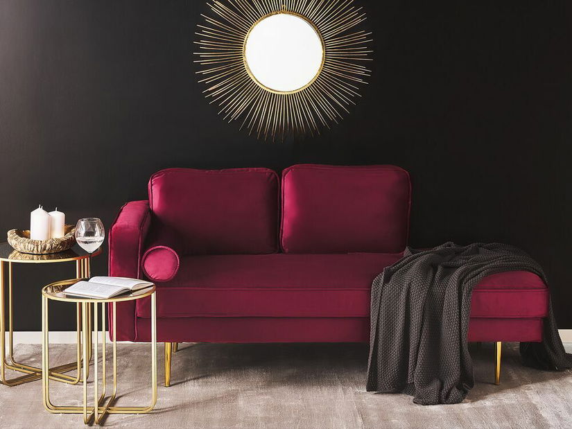 Leňoška MARBURG (látka) (červená) (L)