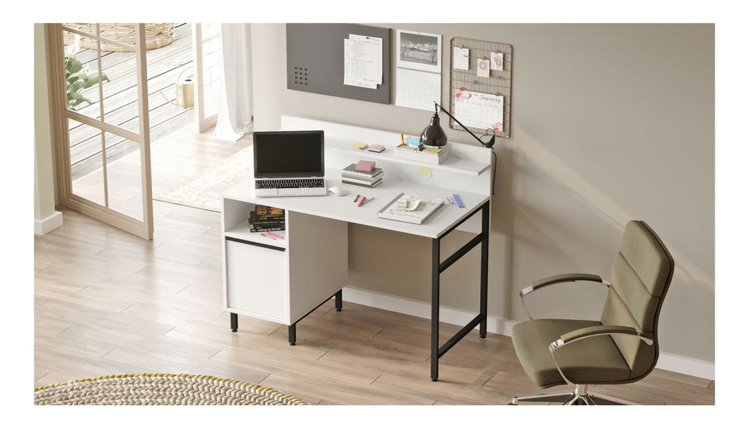 Íróasztal Otto 16 (fehér + fekete)