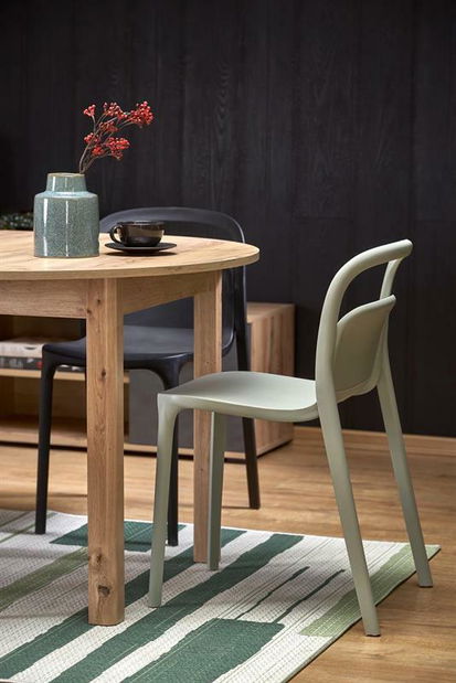 Masă de sufragerie extensibilă 102-142 cm Ralllon (stejar craft) (pentru 4 6 persoane)